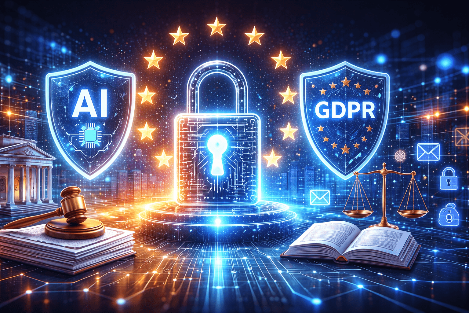 The AI Act Meets GDPR