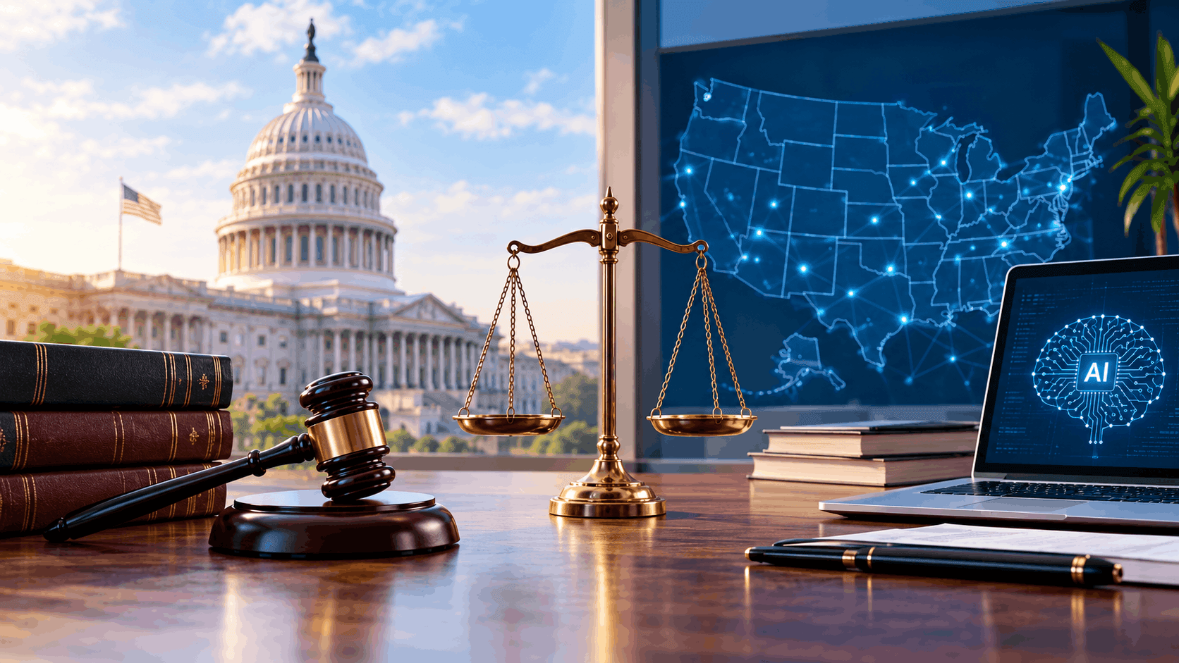 US Federal vs. State AI Laws: Compliance Guide